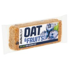 BioTechUSA Oat and Fruits Oat Bar with Blueberries 70 g