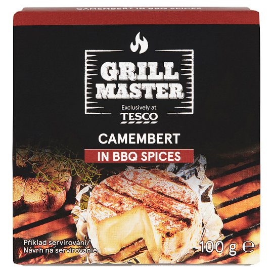 Tesco Grill Master Camembert s koreninami na grilovanie 100 g