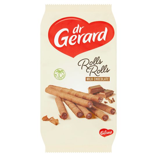 dr Gerard Vaflové kakaové trubičky plnené čokoládovým krémom 160 g
