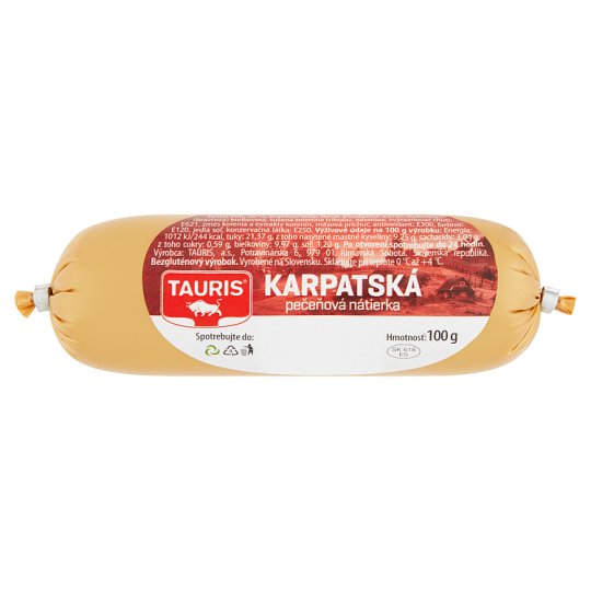 Tauris Karpatská pečeňová nátierka 100 g
