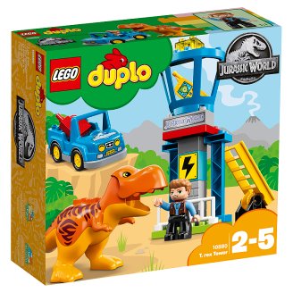 LEGO DUPLO Jurassic World T-Rex a veža 10880