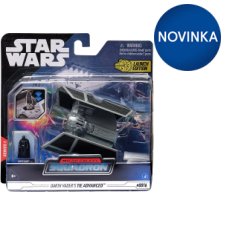 Star Wars Micro Galaxy Squadron Darth Vader's Tie Advanced Vehicle