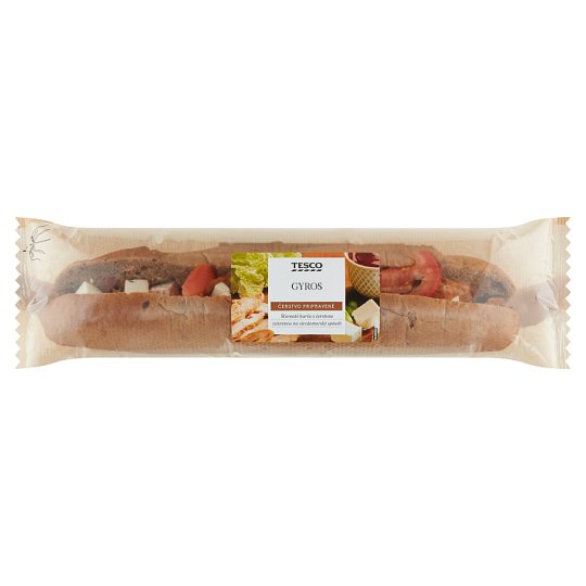 Tesco Gyros Baguette 218 g