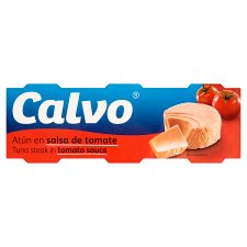 Calvo Tuna Steak in Tomato Sauce 3 x 80 g