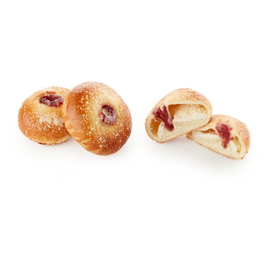 Dvojkoláč tvarohový s jahodovým džemom 60 g