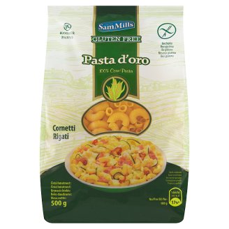 Sam Mills Cornetti rigati 100 % kukuričné cestoviny sušené 500 g
