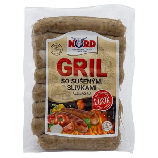 Nord Gril klobáska so sušenými slivkami 250 g