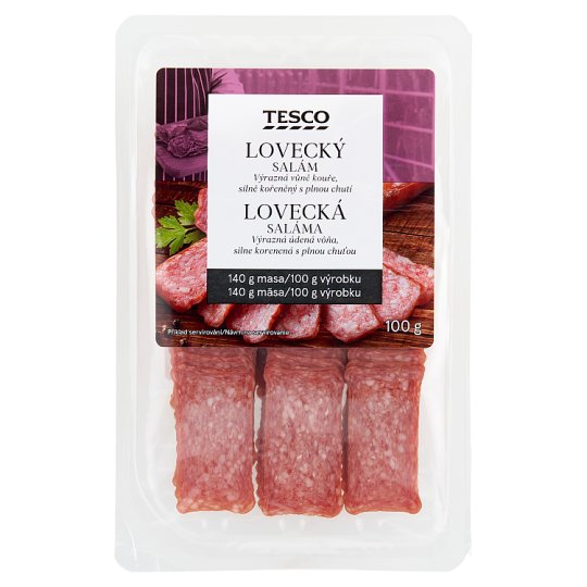 Tesco Hunting Salami 100 g Tesco Groceries
