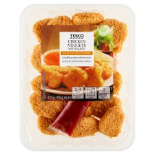 Tesco Chicken Nuggets with Sauce 400 g