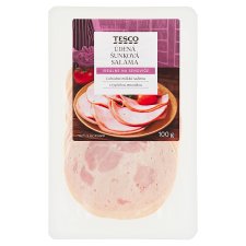Tesco Smoked Ham Salami 100 g