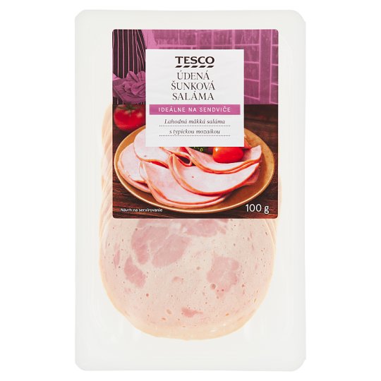 Tesco Údená šunková saláma 100 g