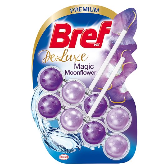 Bref DeLuxe Magic Moonflower tuhý WC blok 2 x 50 g