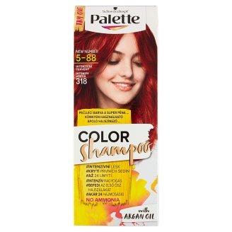 Schwarzkopf Palette Color Shampoo farba na vlasy Intenzívny Červený 5-88 (318)