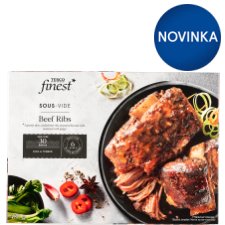 Tesco Finest Sous - Vide Slow Cooked Beef Ribs Prepared Korean Style Seasoned with Ginger 480 g