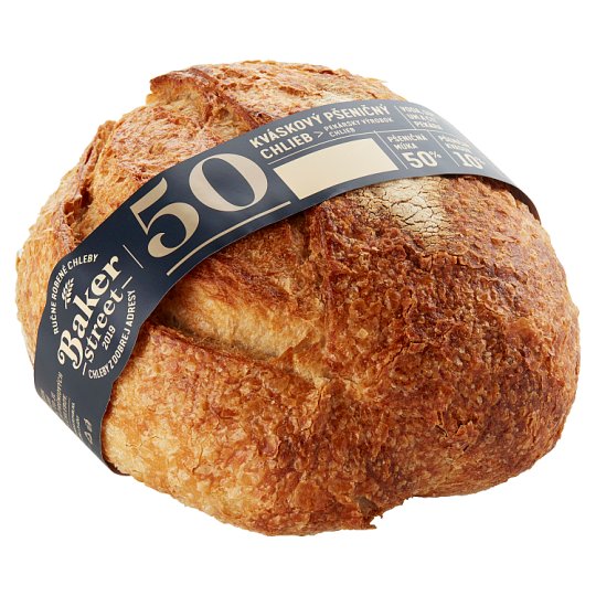 Baker Street Sourdough Wheat Bread with Tape 650 g Tesco Groceries