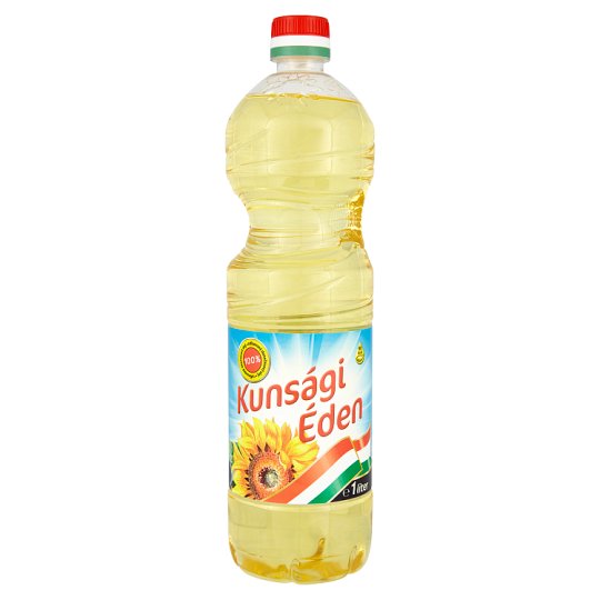 Kunsági Éden Rafinovaný slnečnicový olej 1 l