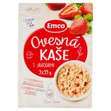 Emco Oatmeal with Strawberries 5 x 55 g (275 g)