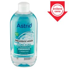 Astrid Hydro X-Cell Micelárna voda pre všetky typy pleti 400 ml