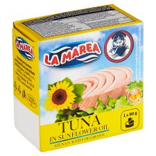 La Marea Tuna in Sunflower Oil 80 g