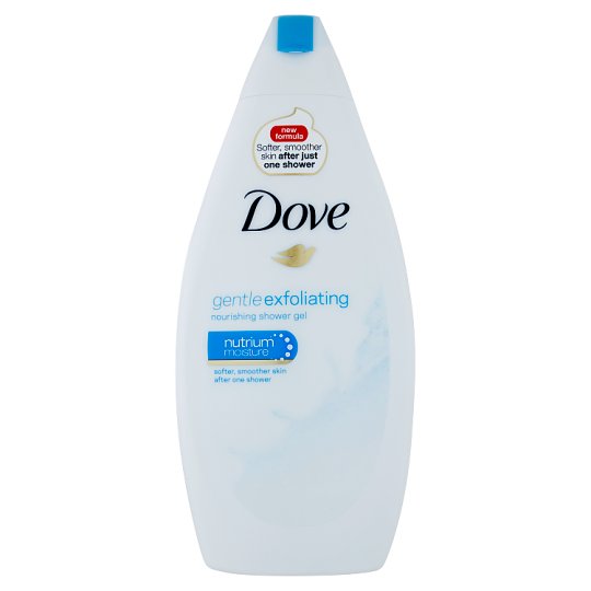 Dove Gentle Exfoliating Nourishing Shower Gel 500 Ml Tesco Groceries