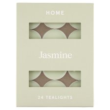 Tesco Home Jasmine Scented Tealights 24 x 8.3 g