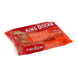 King Oscar Baltické sardinky v paradajkové omáčke 110 g