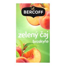 Bercoff Klember Green Flavoured Green Tea with Peach 20 x 1.5 g