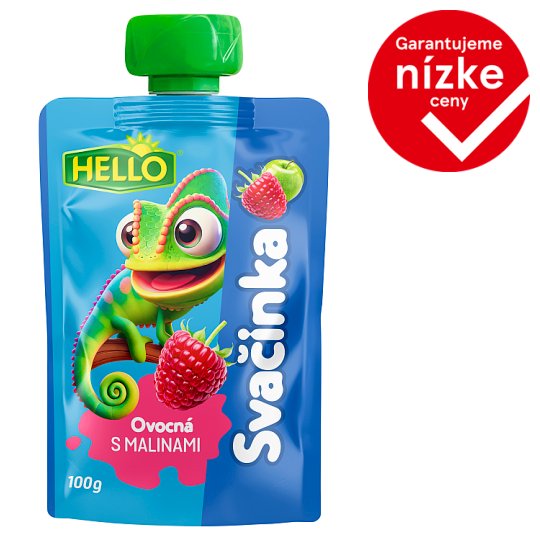 Hello Baby Food with Raspberries 100 g Tesco Groceries