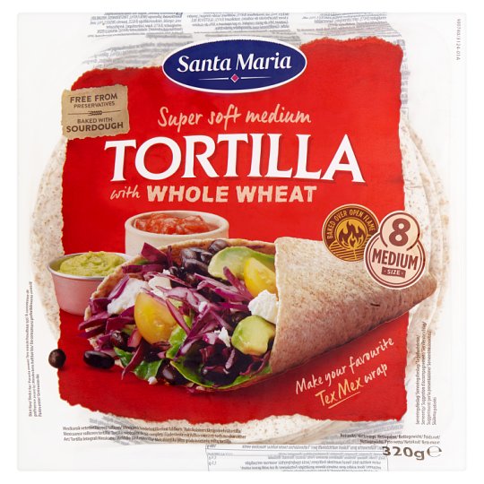 Santa Maria Celozrnná tortilla 320 g