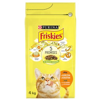 FRISKIES s kuraťom a pridanou zeleninou 4 kg