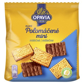 Opavia Zlaté Polomáčané mini mliečne 145 g