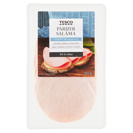 Tesco Parizer Salami 100 g