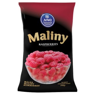 ANO Maliny hlbokozmrazené 350 g