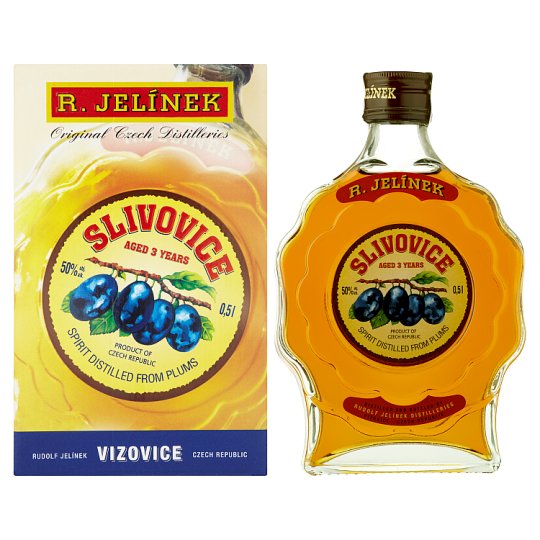 R. JELÍNEK Slivovica 50 % 0,5 l
