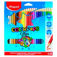 Maped Color'Peps Star farebné ceruzky 24 ks