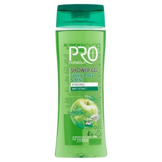Tesco Pro Formula Apple & mint sprchový gél 250 ml