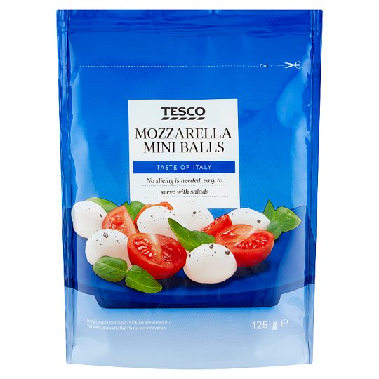 Tesco Mozzarella Mini Balls 125 g