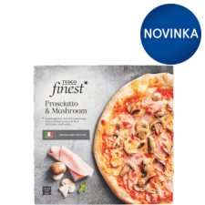 Tesco Finest Prosciutto & Mushroom pizza 400 g