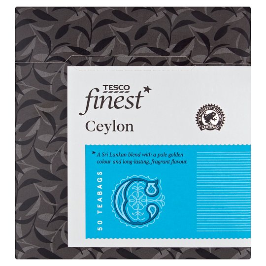 Tesco Finest Ceylon čierny čaj 50 vrecúšok 125 g