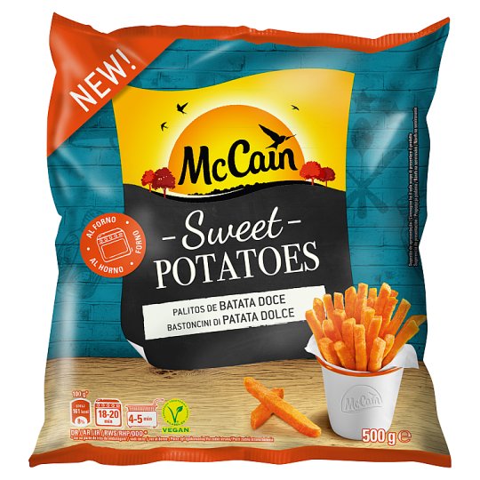 McCain Sweet Potatoes 500 g - Tesco Groceries