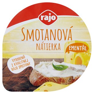 Rajo Smotanová nátierka ementál 150 g