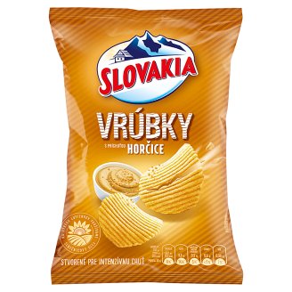 Slovakia Vrúbky s príchuťou horčice 65 g