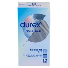 Durex Invisible prezervatívy 10 ks