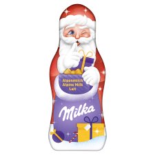 Milka Santa dutá figúrka, mliečna čokoláda 15 g