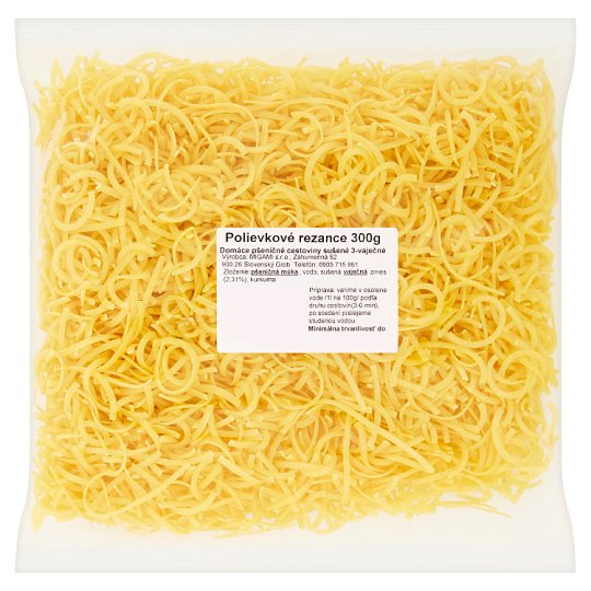 Polievkové rezance 300 g
