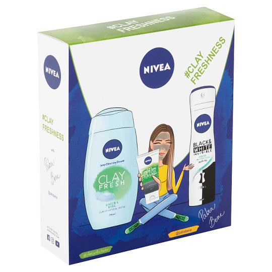Nivea Clay Freshness Darčeková sada