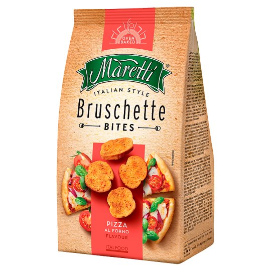 Maretti Pečené chlebové krúžky s pizzovou príchuťou 70 g
