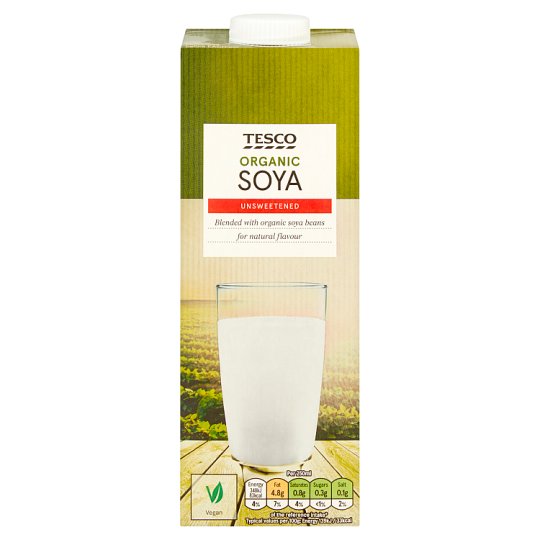 Tesco Bio sójový nápoj 1 l