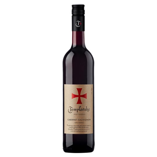 Templářské Sklepy Čejkovice Cabernet Sauvignon víno červené suché 0,75 l