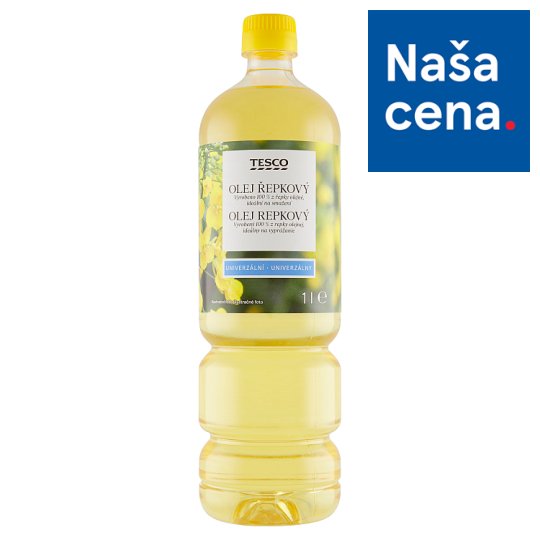 Tesco Olej repkový 1 l